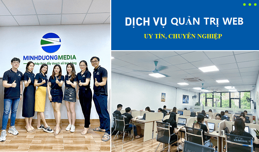 Dịch vụ quản trị website uy tín chuyên nghiệp tại Hà Nội
