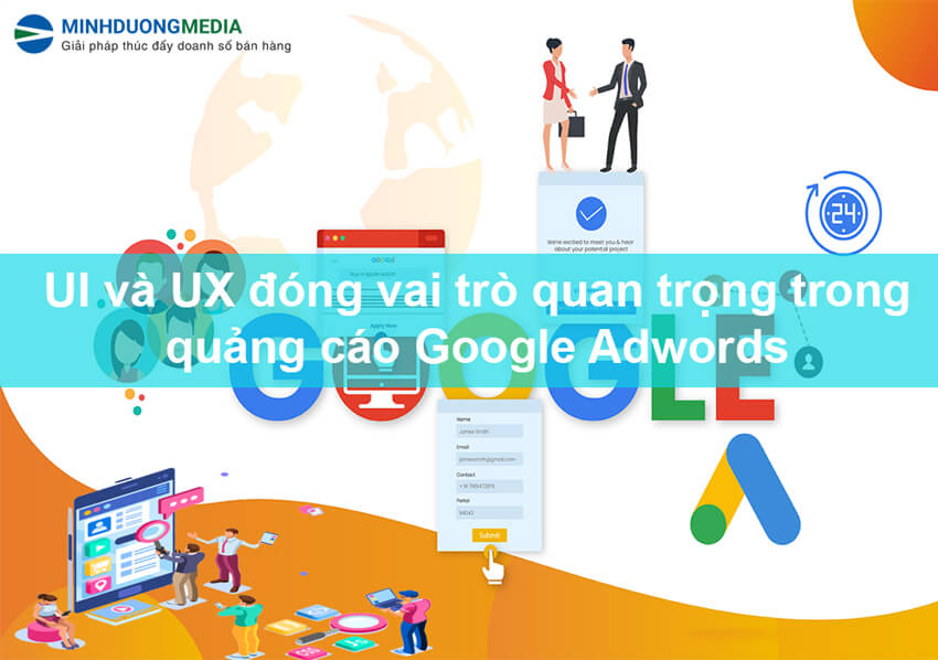 ui và ux ảnh hưởng đến quảng cáo google adwords