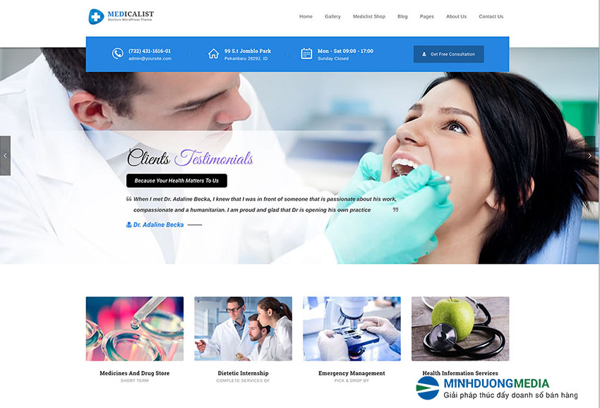 Tính năng cần có khi thiết kế website cho phòng khám nha khoa