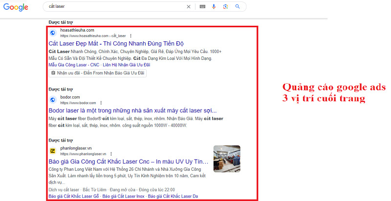 Quảng cáo google ads hiệu quả tại Minh Dương