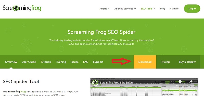 Download Screaming Frog