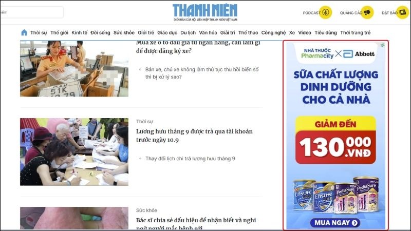Quảng cáo trên công cụ tìm kiếm