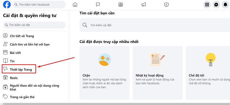 kiểm tra chất lượng tài khoản Facebook fanpage