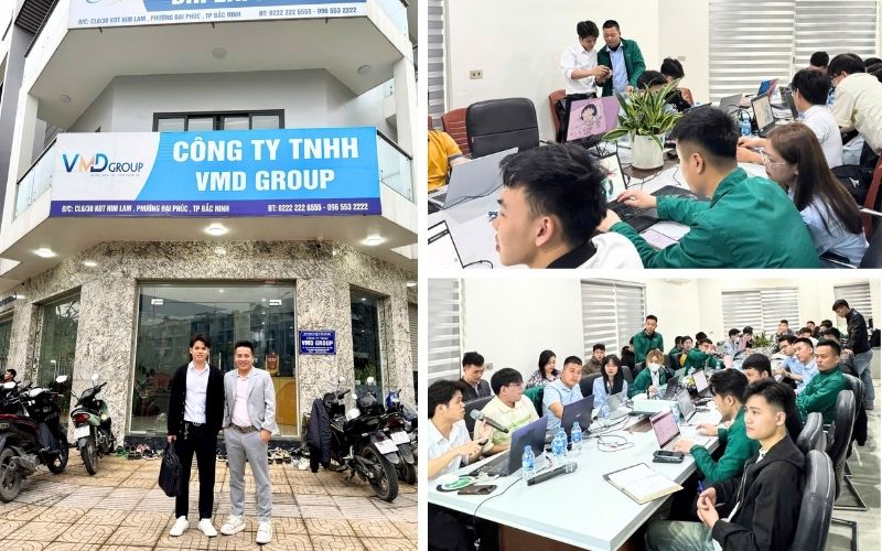 Minh Dương đào tạo TikTok Marketing Inhouse tại CÔNG TY TNHH VMD GROUP