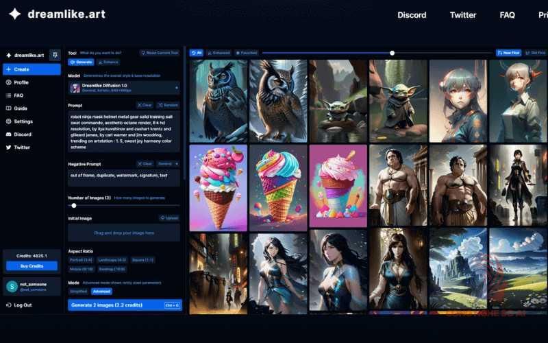 Web AI Dreamlike Art