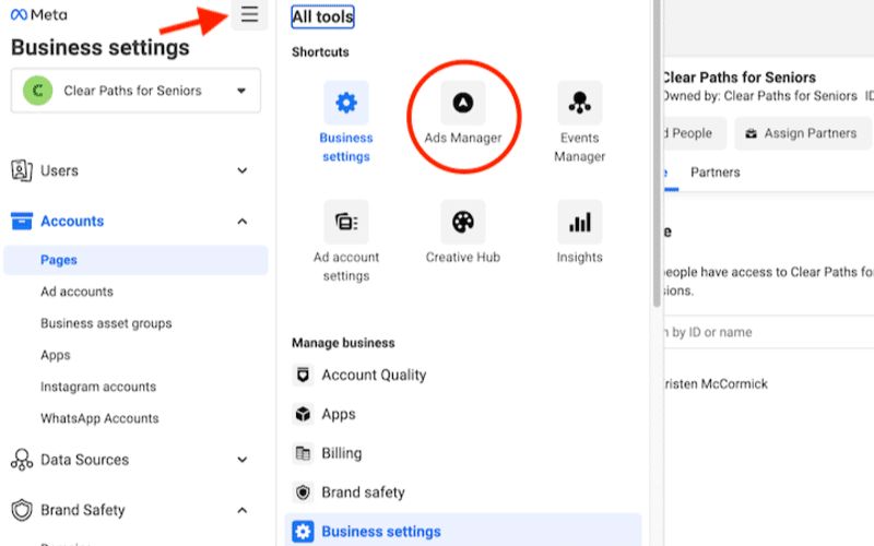 Cách thiết lập Meta Business Suite