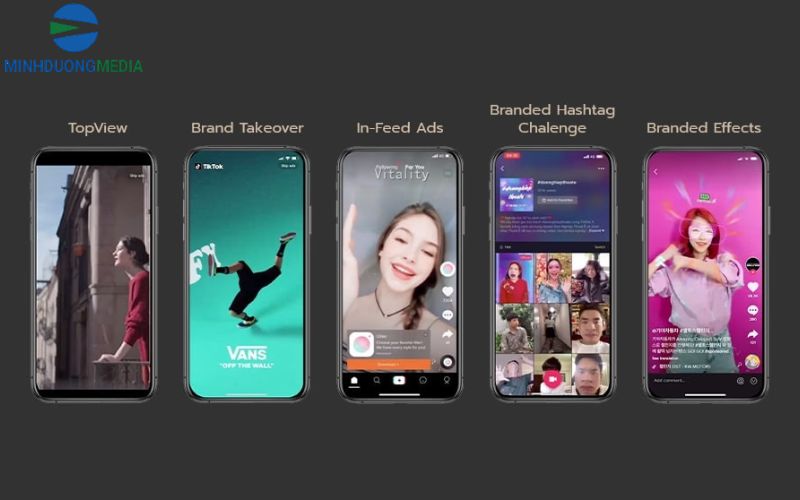 Các hình thức quảng cáo trên TikTok