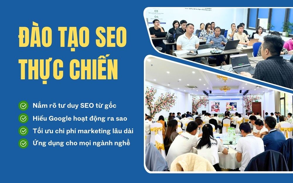 Khóa học đào tạo seo thực chiến thực chiến tại Minh Dương