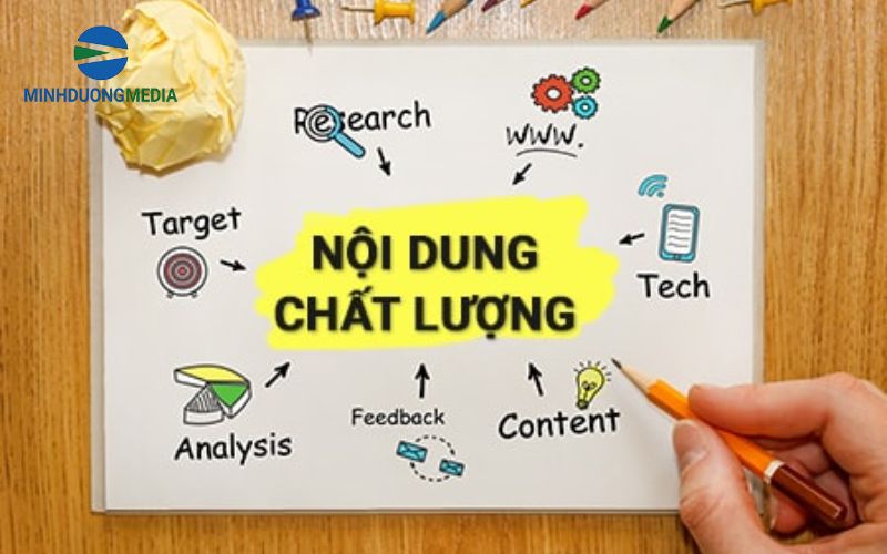 Cải thiện chất lượng nội dung và hình ảnh
