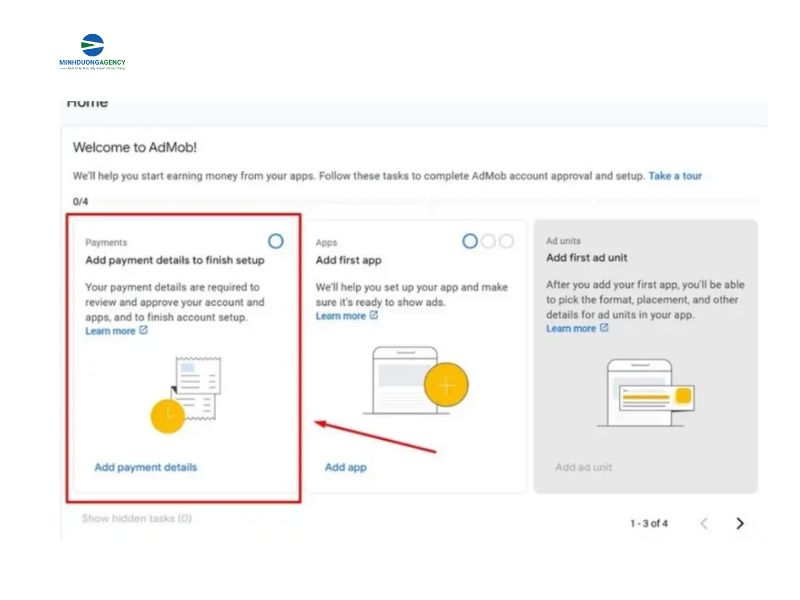 Tạo thông tin thanh toán