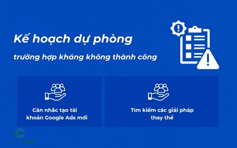 Kế hoạch dự phòng khi kháng không thành công