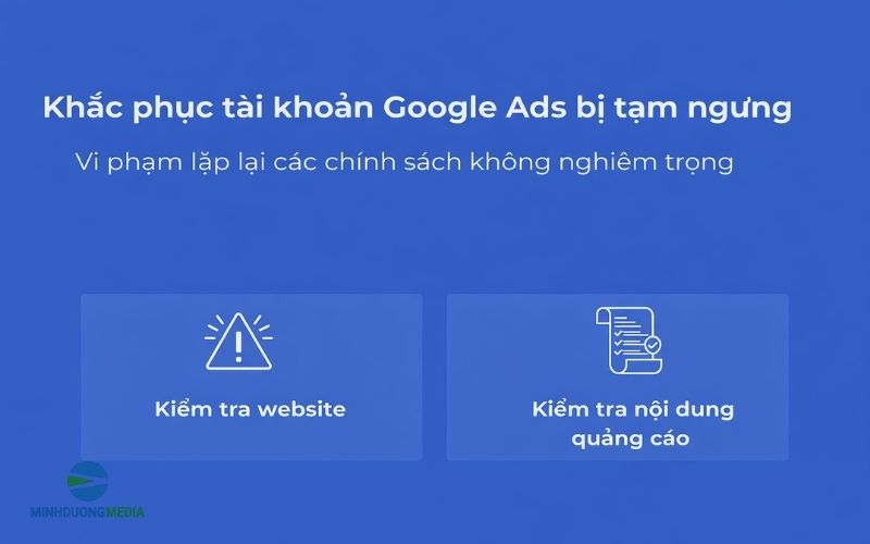 Vi phạm lặp lại các chính sách không nghiêm trọng