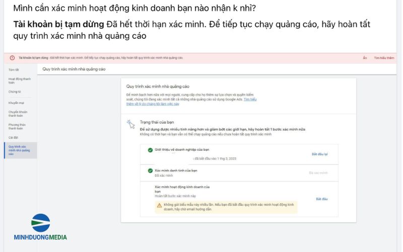 Hoạt động tài khoản trái phép