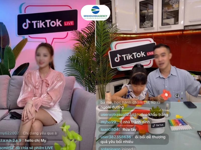 Livestream có thể tương tác với người bán