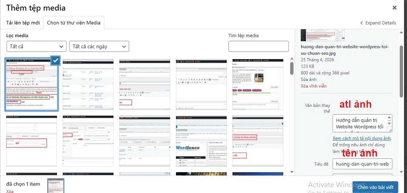 Hướng dẫn quản trị Website WordPress tối ưu chuẩn Seo 2026