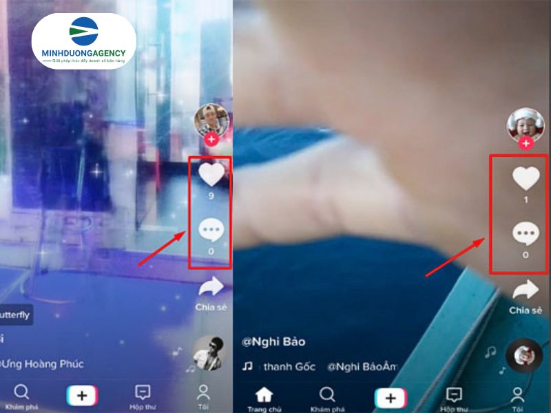 Video flop thì sẽ có lượng view và tương tác thấp