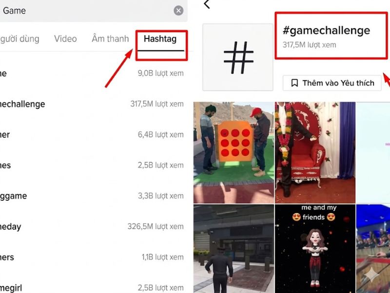 Lựa chọn hastag đăng bài phù hợp