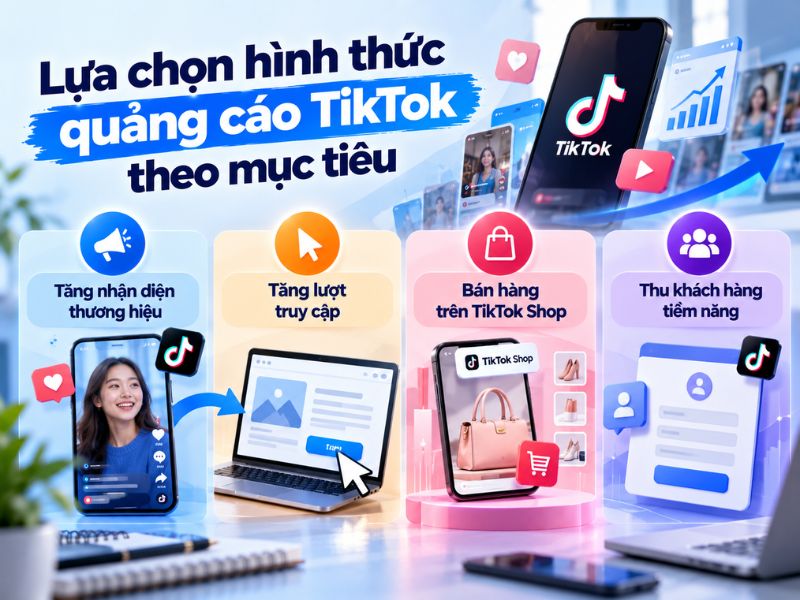 hình thức quảng cáo TikTok
