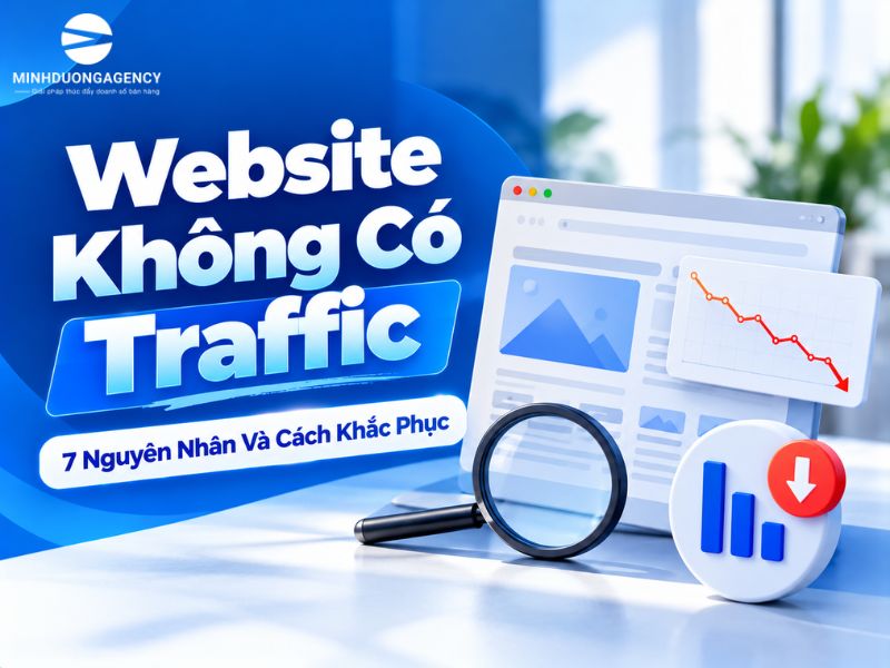 website không có traffic